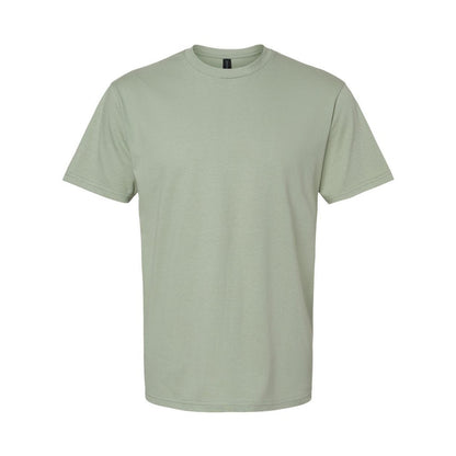 Sage - Front - Gildan Unisex Adult Softstyle Midweight T-Shirt