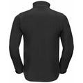 Black - Back - Russell Mens Water Resistant & Windproof Softshell Jacket