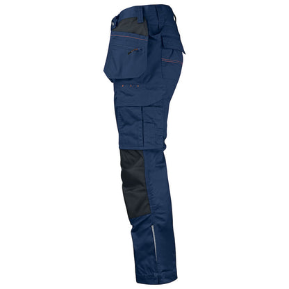 Navy-Black - Lifestyle - Jobman Mens Craftsman Trousers