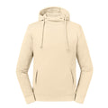 Natural - Front - Russell Unisex Adult Organic Hoodie