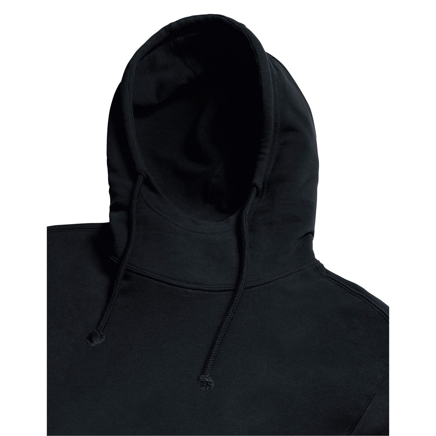 Black - Side - Russell Unisex Adult Organic Hoodie