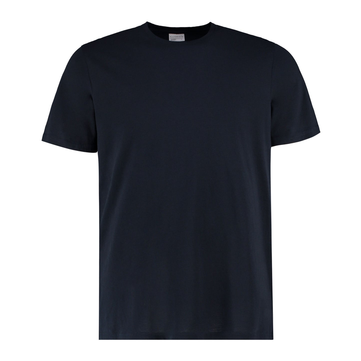 Navy Blue - Front - Kustom Kit Mens Cotton T-Shirt