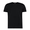 Black - Front - Kustom Kit Mens Cotton T-Shirt