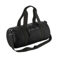 Black - Front - Bagbase Recycled Duffle Bag