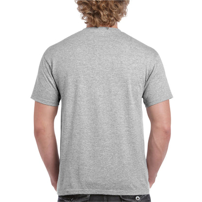 Sports Grey - Back - Gildan Hammer Unisex Adult Cotton Classic T-Shirt