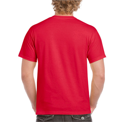 Sport Scarlet Red - Back - Gildan Hammer Unisex Adult Cotton Classic T-Shirt