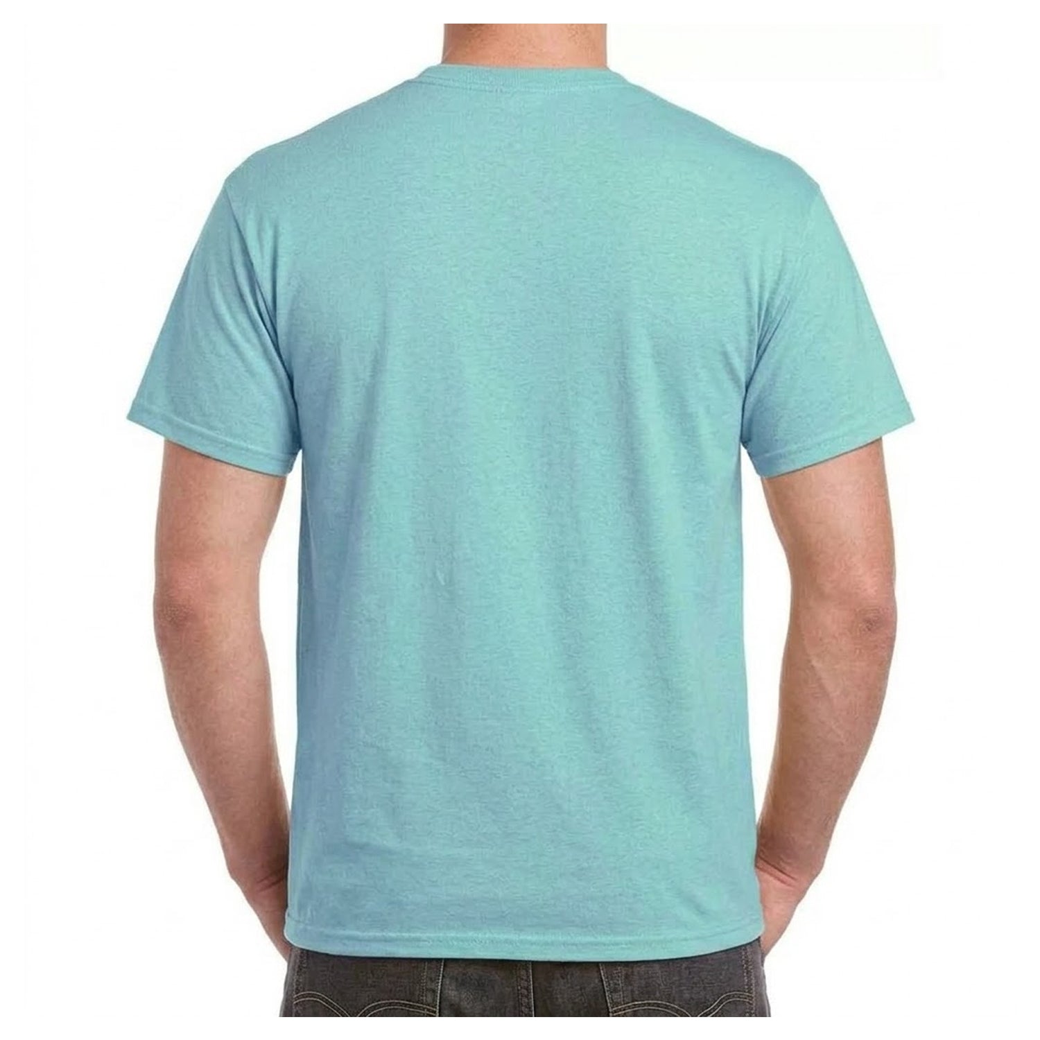Chalky Mint - Back - Gildan Hammer Unisex Adult Cotton Classic T-Shirt
