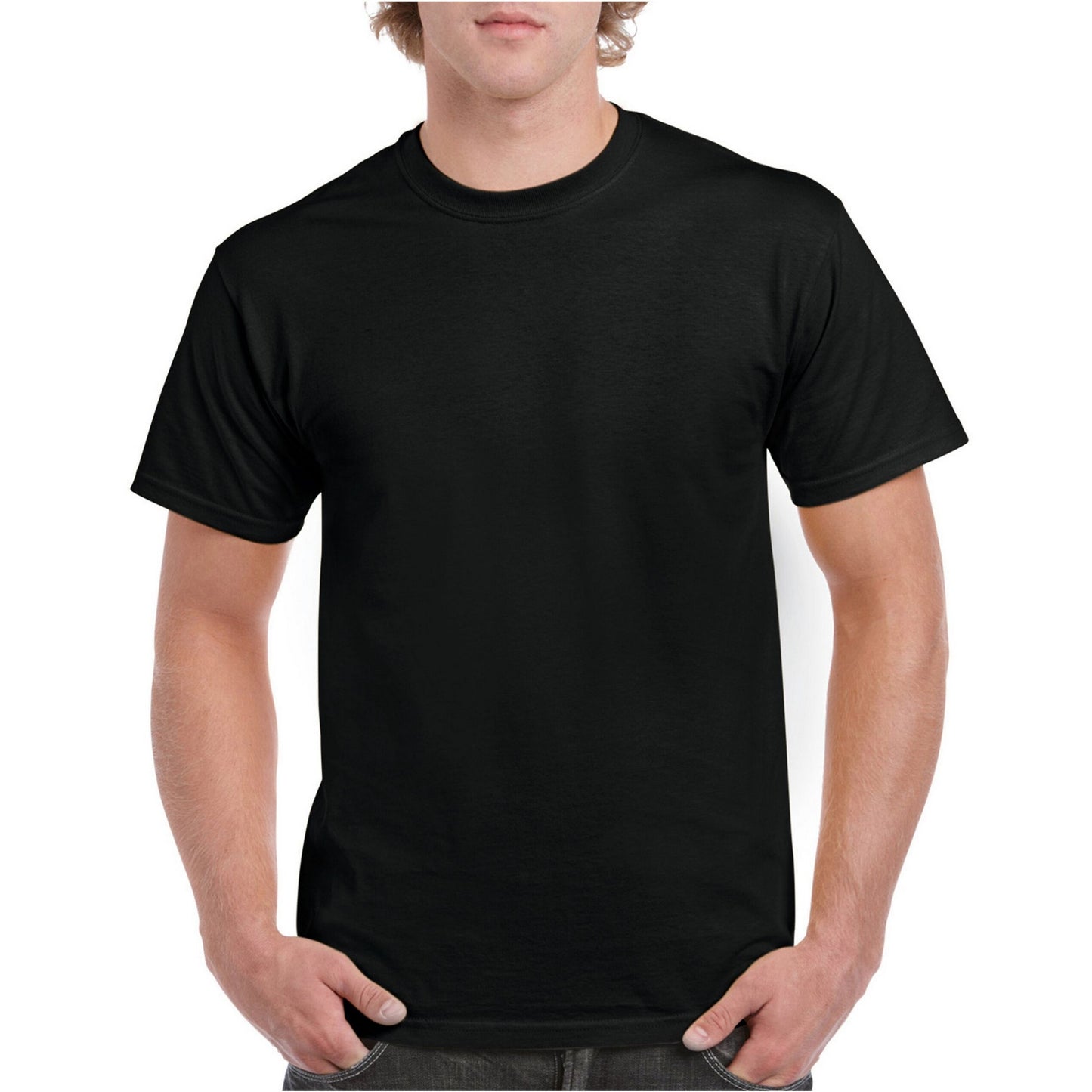 Black - Front - Gildan Hammer Unisex Adult Cotton Classic T-Shirt