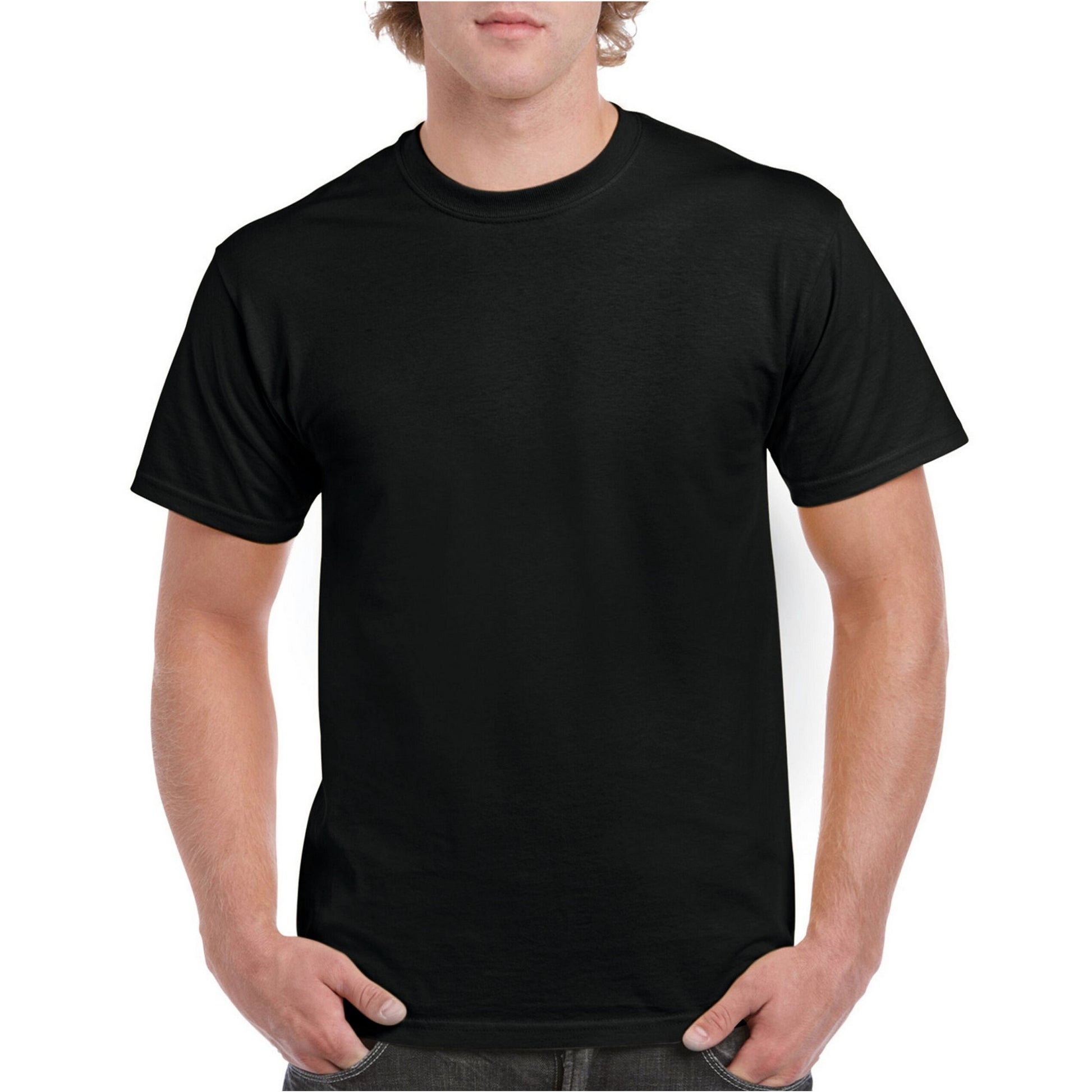 Black - Front - Gildan Hammer Unisex Adult Cotton Classic T-Shirt