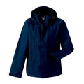 French Navy - Front - Jerzees Colours Mens Premium Hydraplus 2000 Water Resistant Jacket