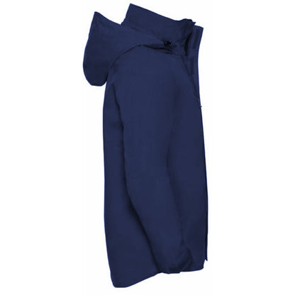 French Navy - Side - Jerzees Colours Mens Premium Hydraplus 2000 Water Resistant Jacket