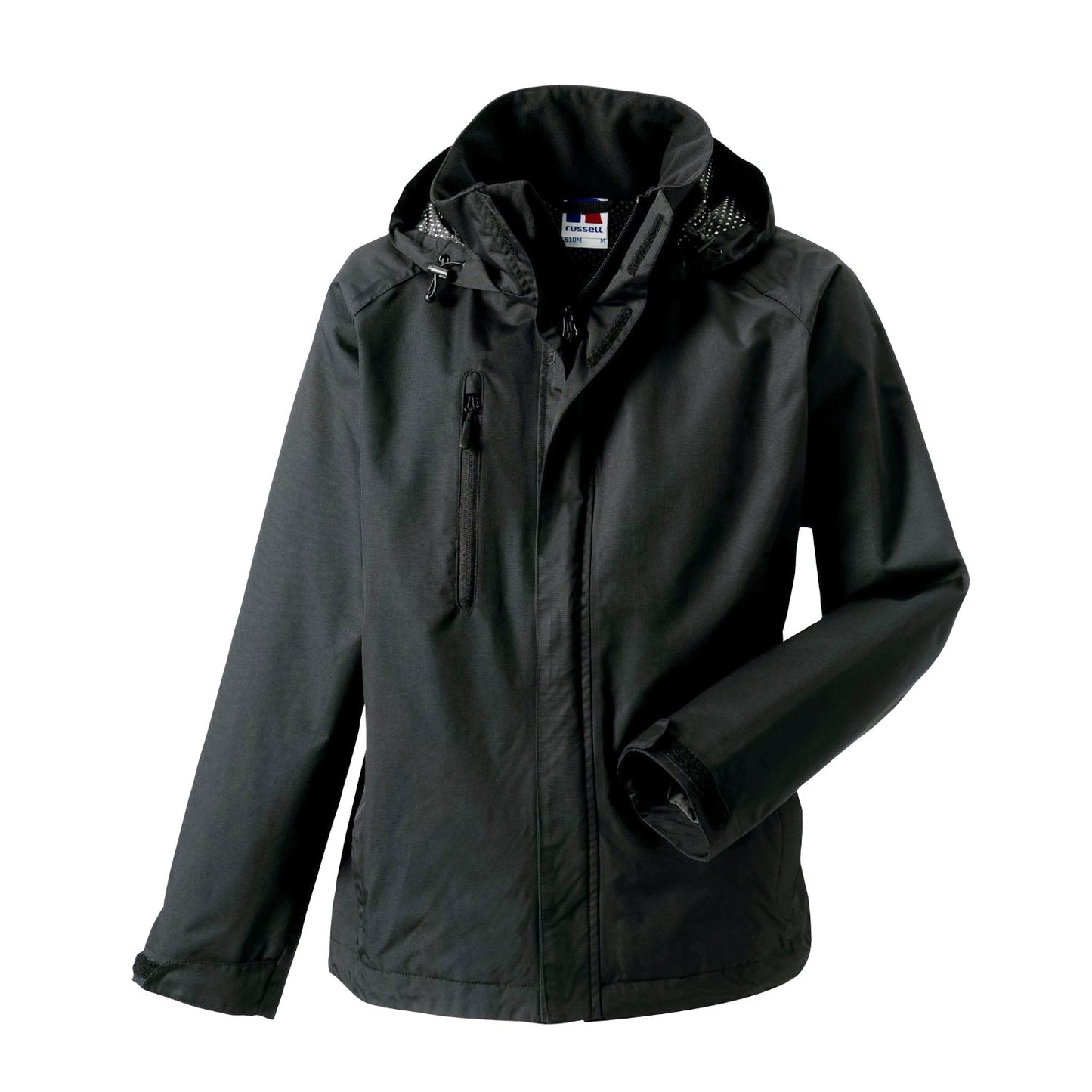 Titanium - Front - Jerzees Colours Mens Premium Hydraplus 2000 Water Resistant Jacket