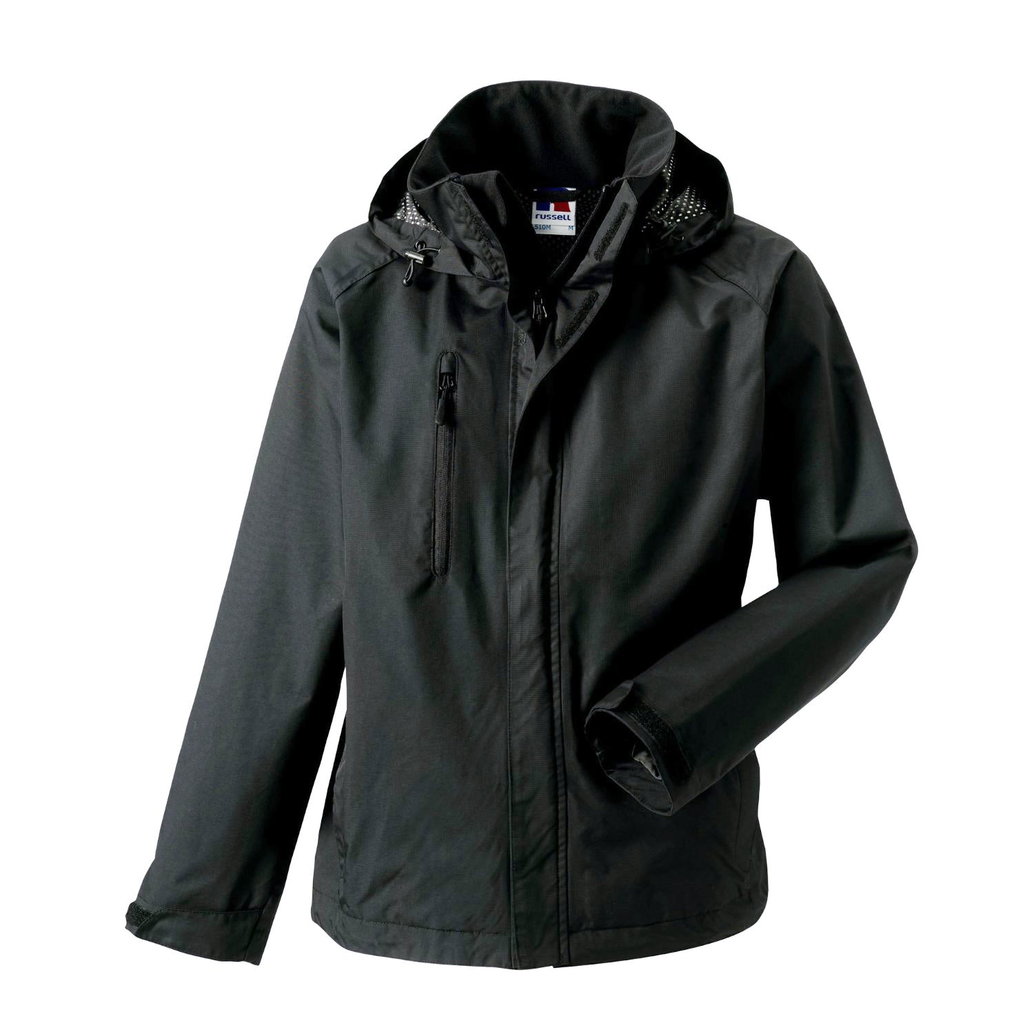 Titanium - Front - Jerzees Colours Mens Premium Hydraplus 2000 Water Resistant Jacket