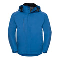 Azure Blue - Front - Jerzees Colours Mens Premium Hydraplus 2000 Water Resistant Jacket