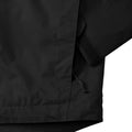 Black - Close up - Jerzees Colours Mens Premium Hydraplus 2000 Water Resistant Jacket