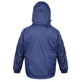 Navy-Black - Back - Result Mens 3 in 1 Travel Jacket