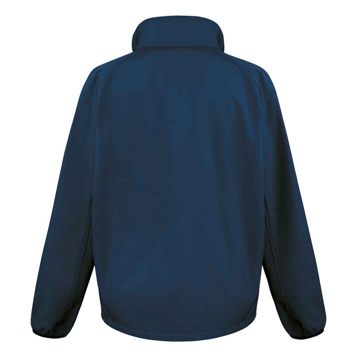 Navy - Back - Result Core Mens Printable Soft Shell Jacket