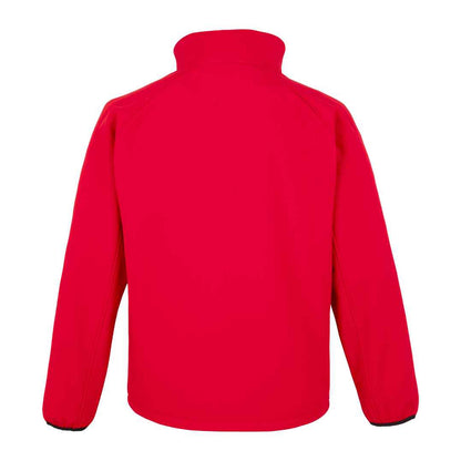 Red-Black - Back - Result Core Mens Printable Soft Shell Jacket