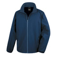 Navy-Royal Blue - Front - Result Core Mens Printable Soft Shell Jacket