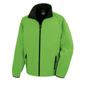 Vivid Green-Black - Front - Result Core Mens Printable Soft Shell Jacket
