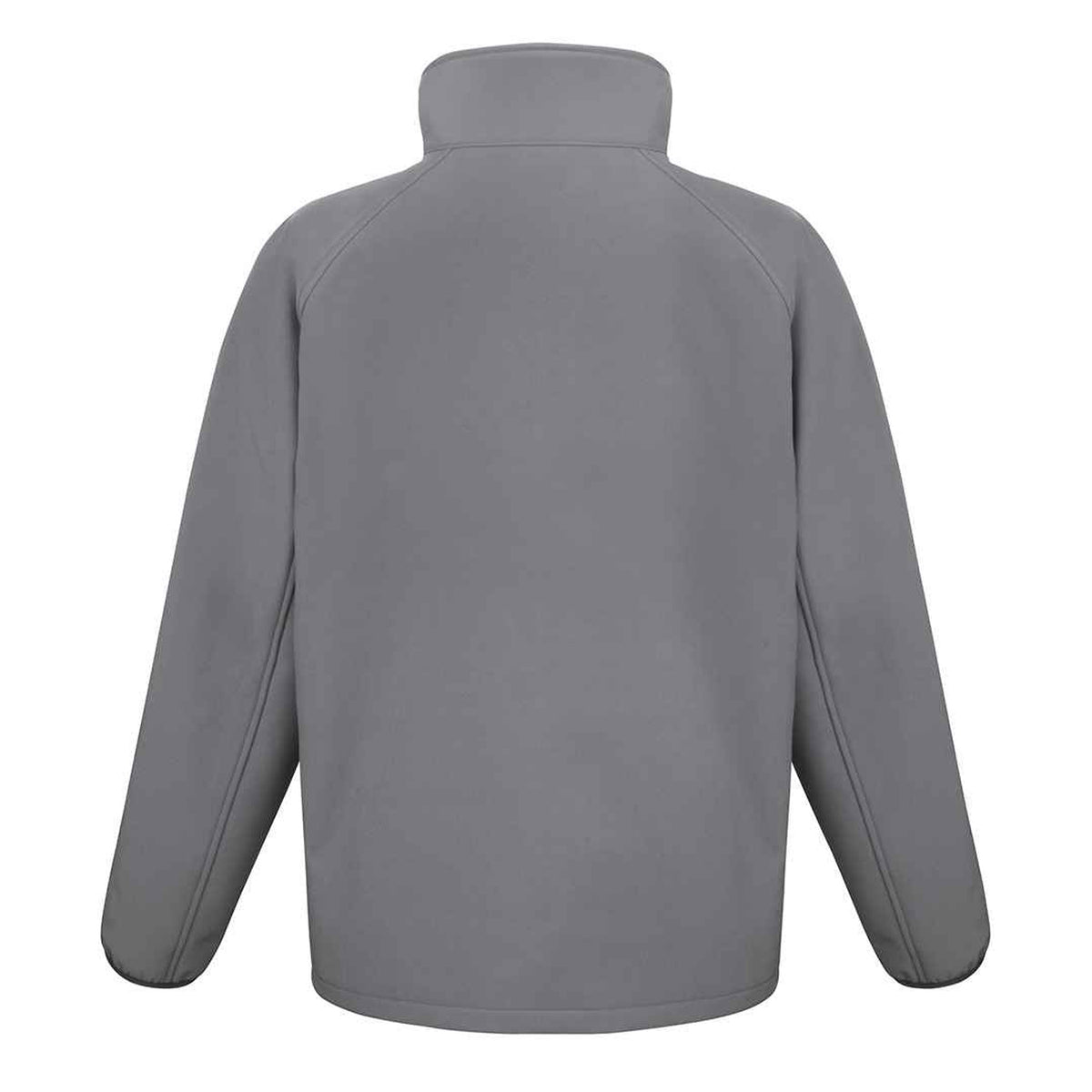 Charcoal-Black - Back - Result Core Mens Printable Soft Shell Jacket