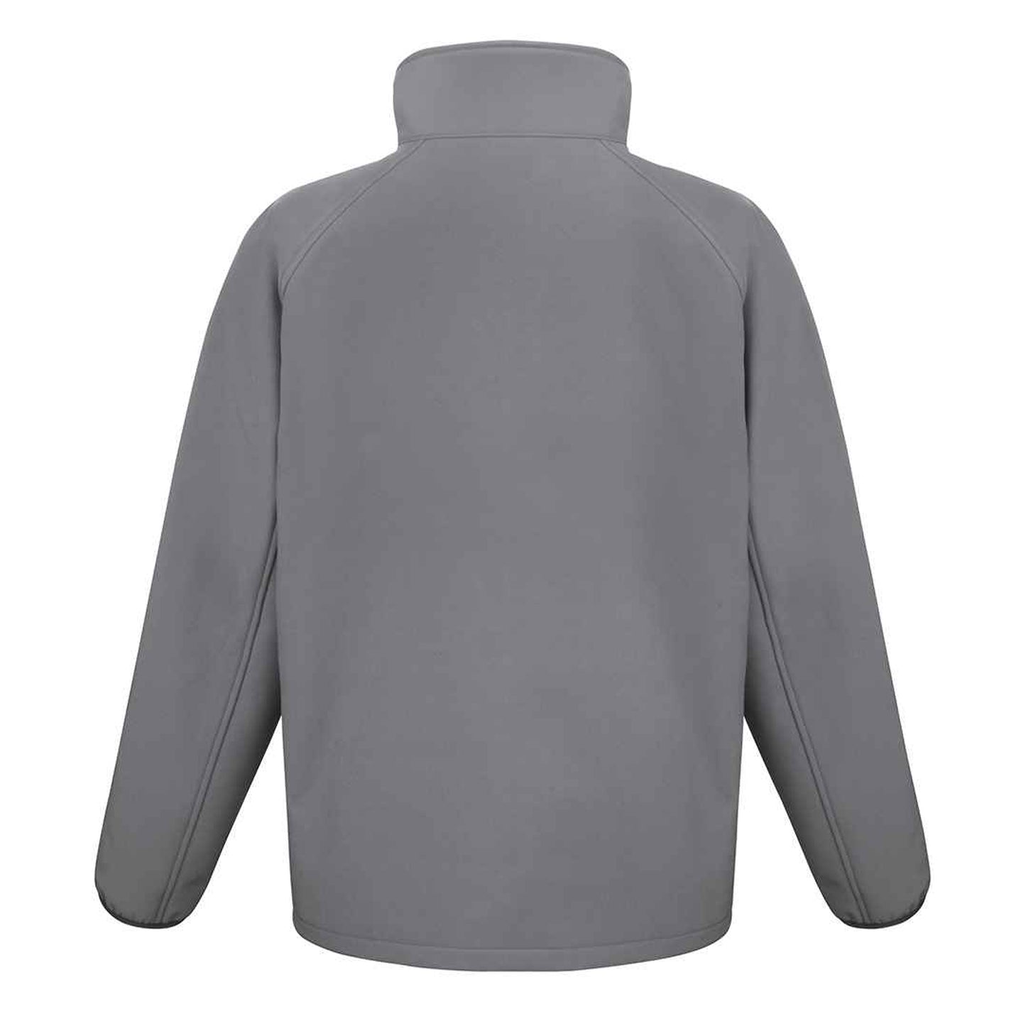 Charcoal-Black - Back - Result Core Mens Printable Soft Shell Jacket