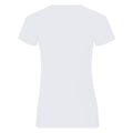 White - Back - Russell Womens-Ladies Authentic Organic T-Shirt