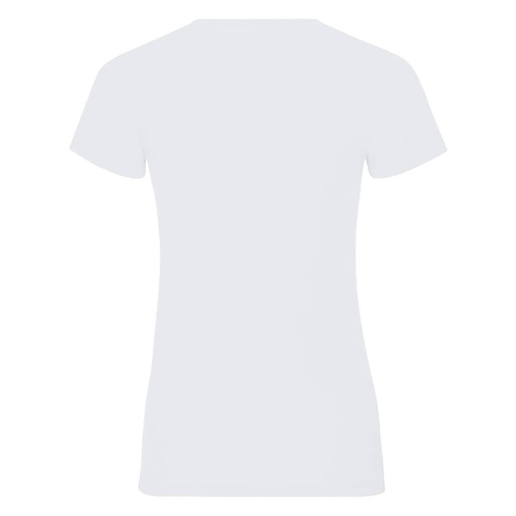 White - Back - Russell Womens-Ladies Authentic Organic T-Shirt