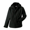 Black - Front - Jerzees Colours Mens Premium Hydraplus 2000 Water Resistant Jacket