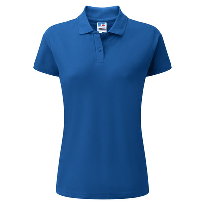 Bright Royal - Front - Jerzees Colours Ladies 65-35 Hard Wearing Pique Short Sleeve Polo Shirt