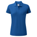 Bright Royal - Front - Jerzees Colours Ladies 65-35 Hard Wearing Pique Short Sleeve Polo Shirt