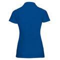 Bright Royal - Back - Jerzees Colours Ladies 65-35 Hard Wearing Pique Short Sleeve Polo Shirt