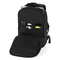 Black - Back - Quadra Q-tech Charge Convertible Backpack