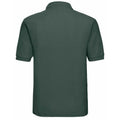 Bottle Green - Back - Russell Mens Classic Short Sleeve Polycotton Polo Shirt