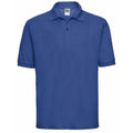 Bright Royal - Front - Russell Mens Classic Short Sleeve Polycotton Polo Shirt