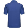 Bright Royal - Back - Russell Mens Classic Short Sleeve Polycotton Polo Shirt