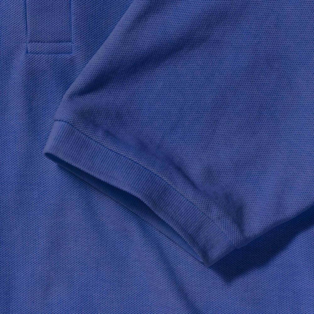 Bright Royal - Pack Shot - Russell Mens Classic Short Sleeve Polycotton Polo Shirt