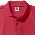 Classic Red - Lifestyle - Russell Mens Classic Short Sleeve Polycotton Polo Shirt