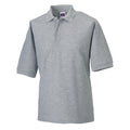 Light Oxford - Front - Russell Mens Classic Short Sleeve Polycotton Polo Shirt