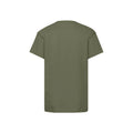 Classic Olive - Back - Fruit of the Loom Childrens-Kids Original T-Shirt