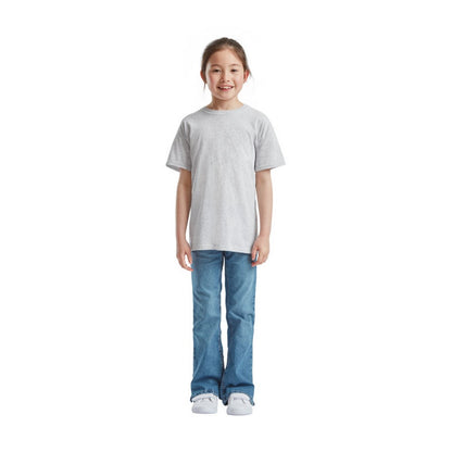 Heather Grey - Lifestyle - Fruit Of The Loom Childrens-Kids Original T-Shirt