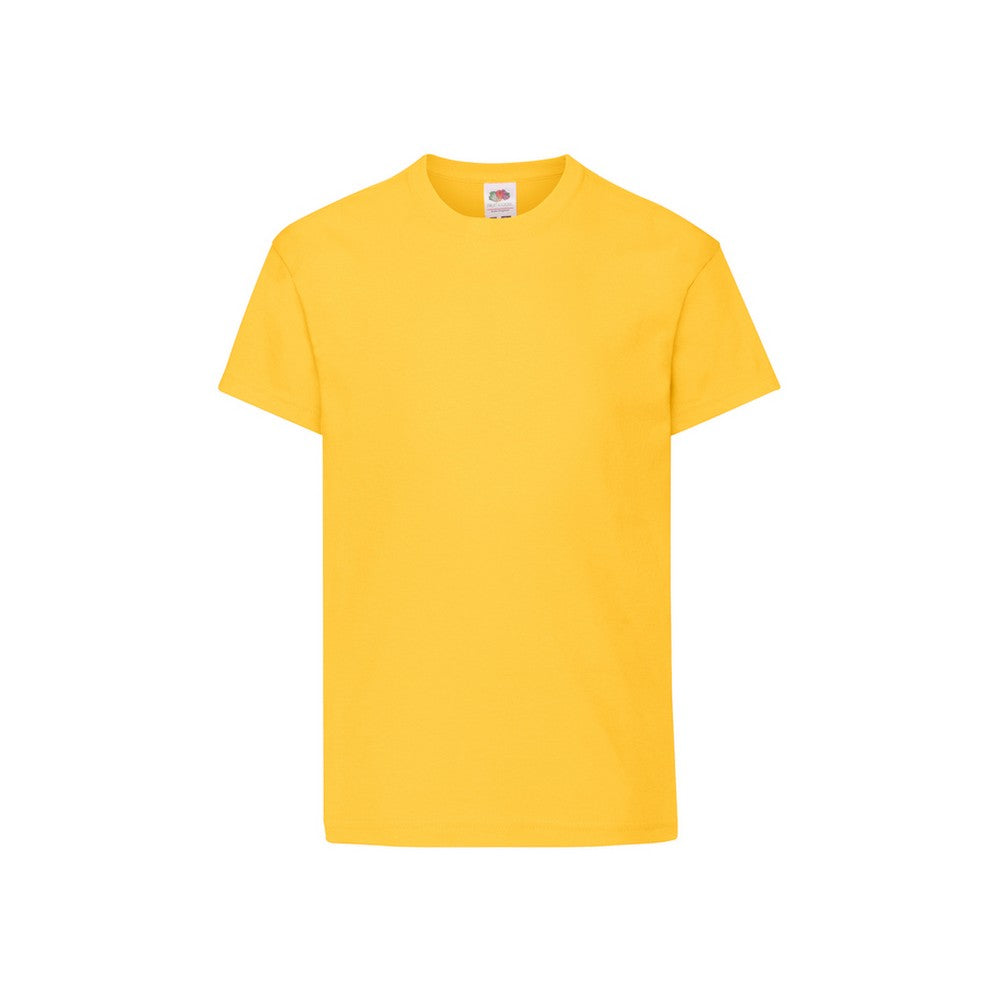 Sunflower - Front - Fruit Of The Loom Childrens-Kids Original T-Shirt