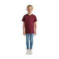 Burgundy - Lifestyle - Fruit of the Loom Childrens-Kids Original T-Shirt