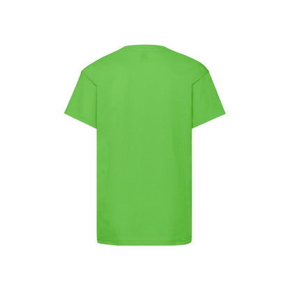 Lime - Back - Fruit Of The Loom Childrens-Kids Original T-Shirt