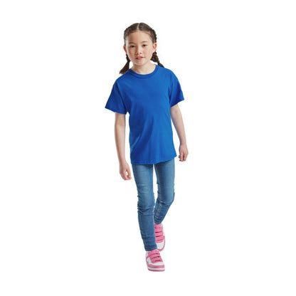 Royal Blue - Lifestyle - Fruit Of The Loom Childrens-Kids Original T-Shirt