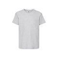 Heather Grey - Front - Fruit of the Loom Childrens-Kids Original T-Shirt