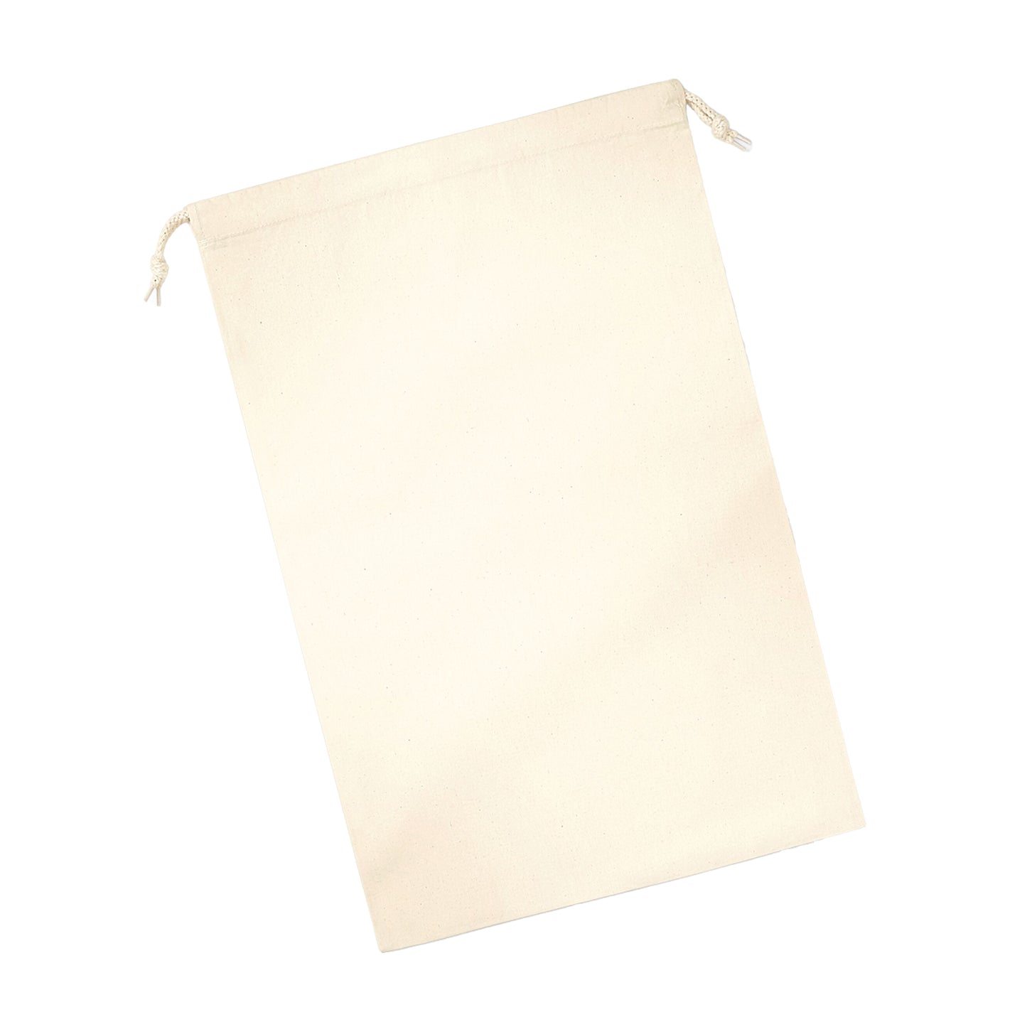 Natural - Back - Westford Mill Organic Cotton Stuff Bag