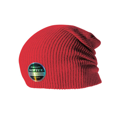 Red - Back - Result Core Unisex Adult Soft Beanie