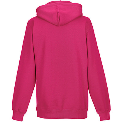 French Navy - Side - Russell Colour Mens Hooded Sweatshirt - Hoodie