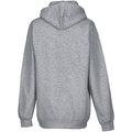 Light Oxford - Back - Russell Colour Mens Hooded Sweatshirt - Hoodie